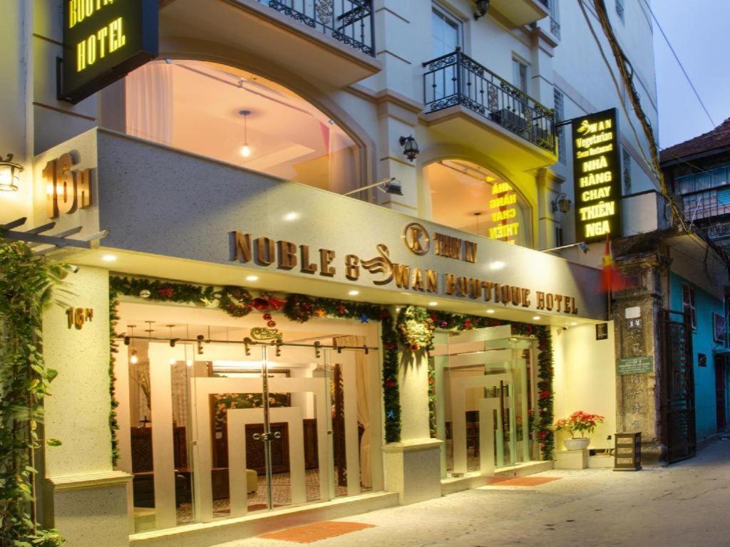 Noble & Swan Boutique Hotel Hanói Exterior foto